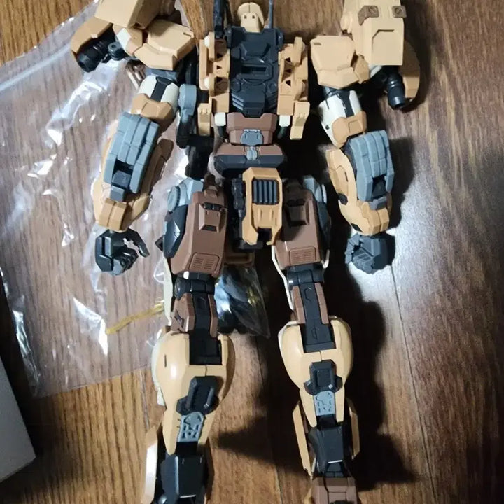 [BUNJANG] Blue Whale Rings Desert Version Gunpla Assembly / 블루웨일 링스  사막 버전.  건프라 가조 조립