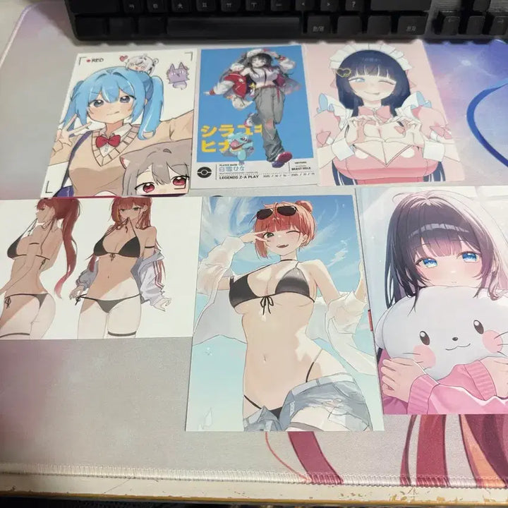 [BUNJANG] Stellive Postcard Bundle Set (11 pcs) / 스텔라이브 엽서 11장 일괄판매