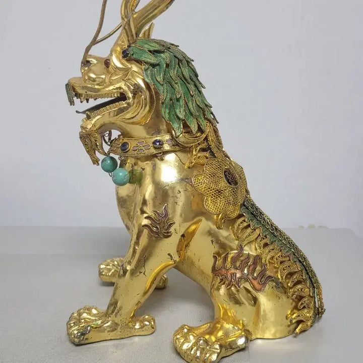 [BUNJANG] Bronze Haetae Figurine / 동태범랑 해태