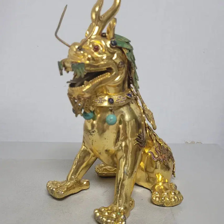 [BUNJANG] Bronze Haetae Figurine / 동태범랑 해태