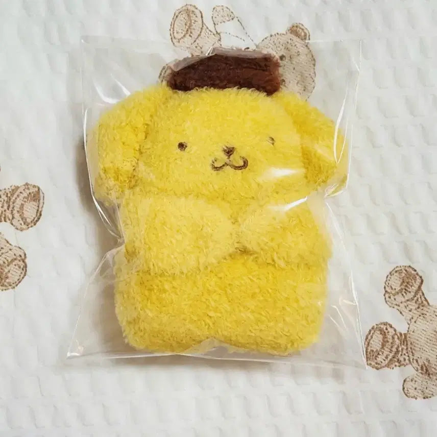 [BUNJANG] Sanrio Pompompurin Hugging Pocket Mascot Keychain / 할인! 산리오 끌어안는 주머니 폼폼푸린 마스코트 키링 팝니다.