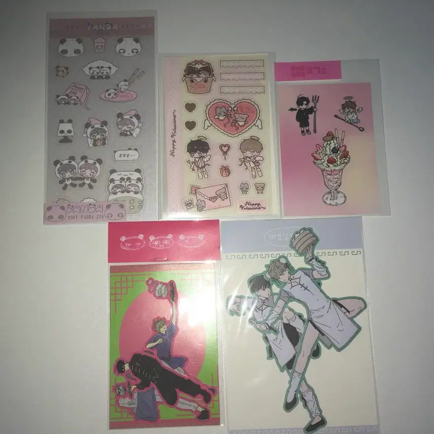 [BUNJANG] Garbage Time Animate Sticker Bundle Set / 이차굿즈 애니스티커 디페 가비지타임 스티커 갑타 스티커