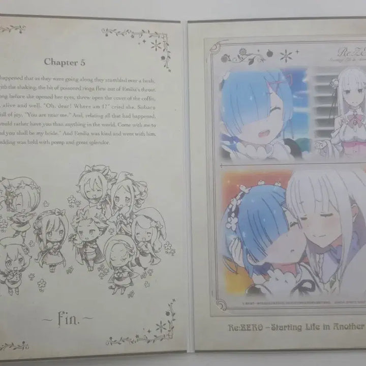 [BUNJANG] Re:Zero Rem Emilia Memorial Poster Bundle Set / 리제로 렘 에밀리아 메모리얼 포스터 일괄
