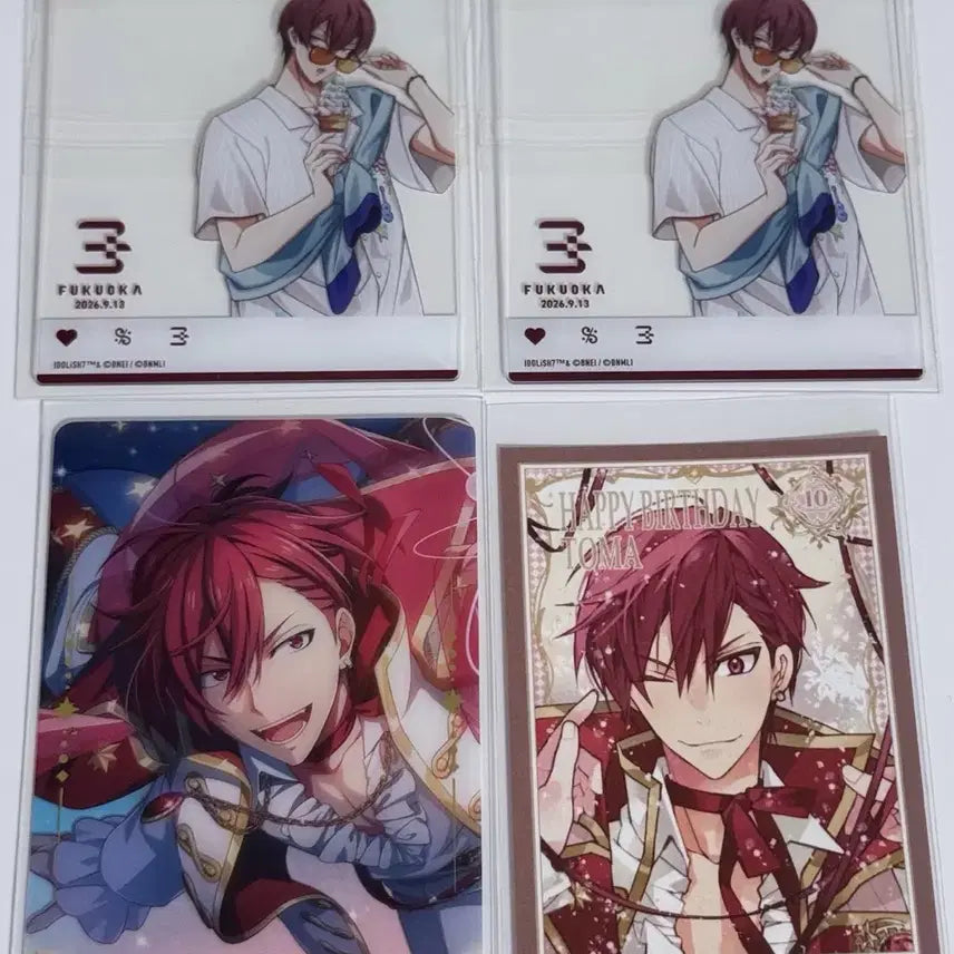 [BUNJANG] IDOLiSH7 Touma Clear Card Special Offer / 아이나나 토우마 클리어카드 특전