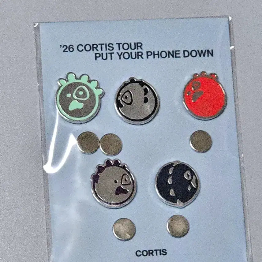 [BUNJANG] Cortis Cortisball Badge Set (Sealed) / 미개봉 코르티스 코르티스볼 뱃지 배지 배찌 PYPD