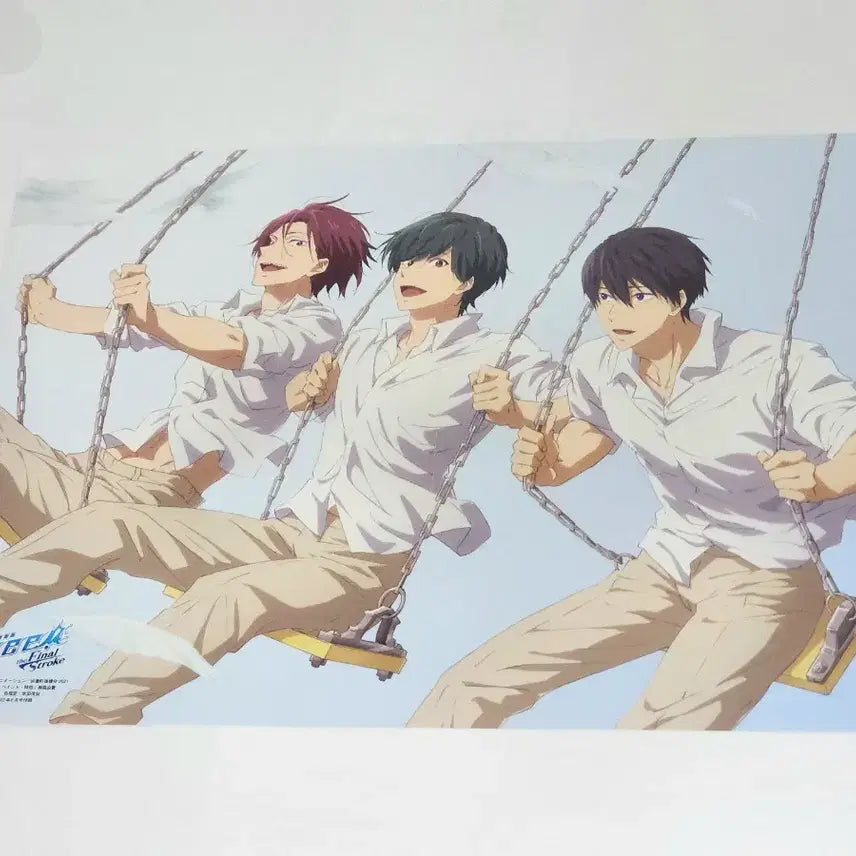 [BUNJANG] Dance Dance Danseur A3 Double-Sided Poster - Rei, Ikuya, Haruka / a3 양면 포스터 / free 프리 린 이쿠야 하루카 하루 + Dance Dance Danseur
