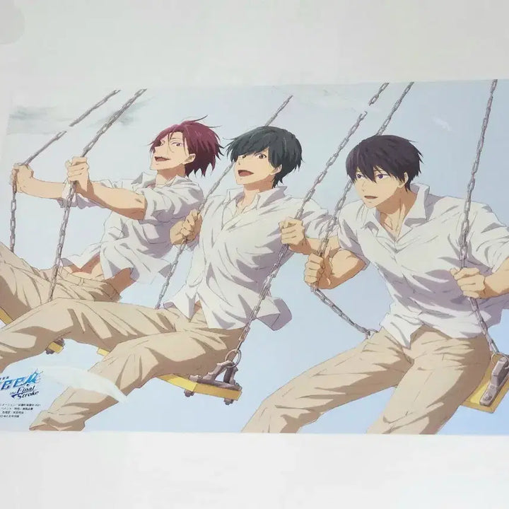 [BUNJANG] Dance Dance Danseur A3 Double-Sided Poster - Rei, Ikuya, Haruka / a3 양면 포스터 / free 프리 린 이쿠야 하루카 하루 + Dance Dance Danseur