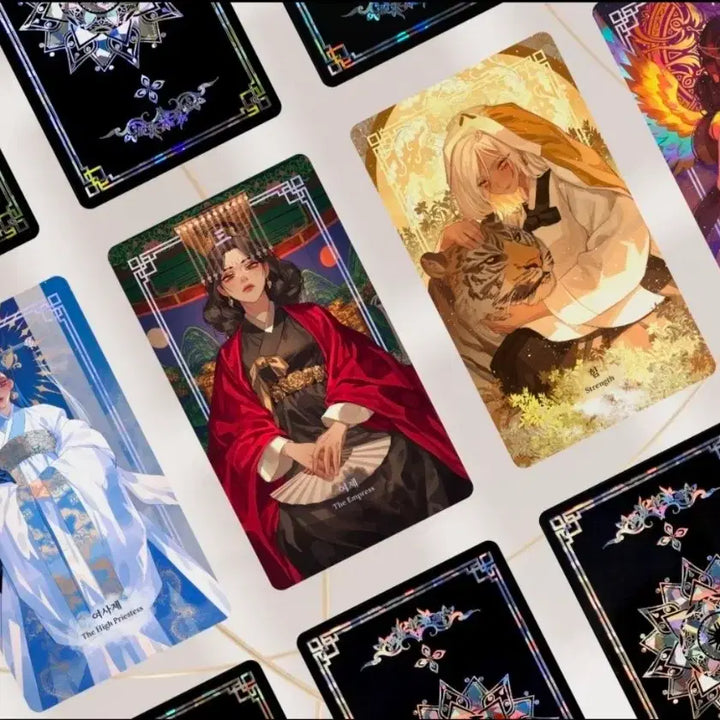 [BUNJANG] Tumblbug Funding Tarot Card Collection / 판매 / 텀블벅 펀딩 타로카드 흑자개, 백자개, 앨리스, 괴담, 볕숨결 등