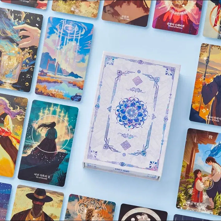 [BUNJANG] Tumblbug Funding Tarot Card Collection / 판매 / 텀블벅 펀딩 타로카드 흑자개, 백자개, 앨리스, 괴담, 볕숨결 등