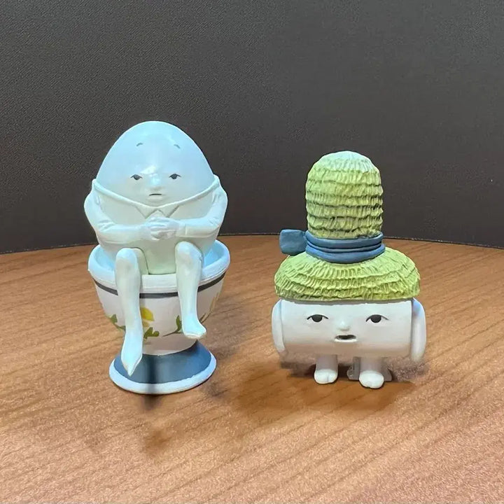 [BUNJANG] I Am An Egg Figure Collection 2-Type Bundle Set / 나는 달걀입니다, 계란 이야기 피규어 컬렉션 아트토이 2종 일괄 (가챠/캡슐토이)