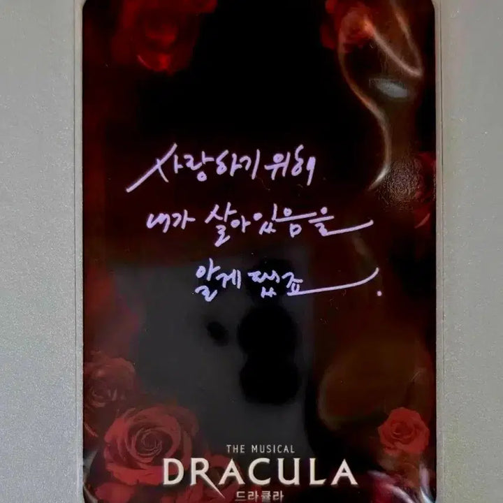 [BUNJANG] Dracula Jiyeon Park Photocard / 드라큘라 박지연 포카