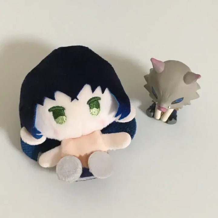 [BUNJANG] Demon Slayer Inosuke Plush &amp; Gacha Bundle / 급처 ) 귀멸의 칼날 이노스케 굿즈 누이 가챠 일괄 판매