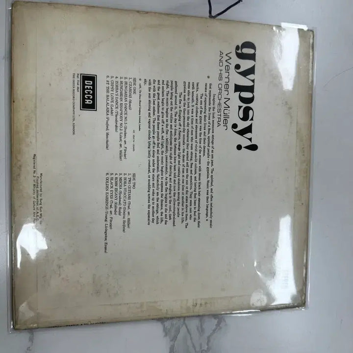 [BUNJANG] Werner Müller Orchestra Gypsy Vinyl LP Record Rare / 베르너 뮐러 오케스트라 짚시 바이닐 LP 음반 희귀 팝니다