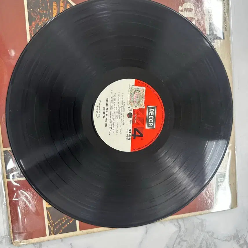[BUNJANG] Werner Müller Orchestra Gypsy Vinyl LP Record Rare / 베르너 뮐러 오케스트라 짚시 바이닐 LP 음반 희귀 팝니다