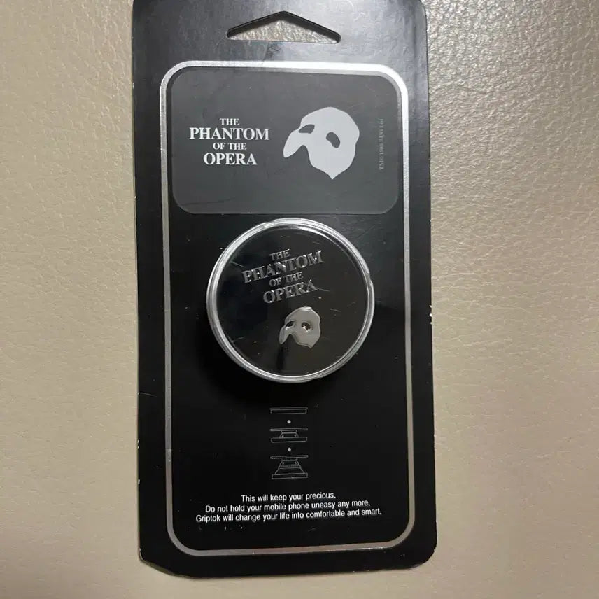 [BUNJANG] The Phantom of the Opera Musical GripTok (Sealed) / 뮤지컬 오페라의 유령 그립톡 미개봉 미사용 제품