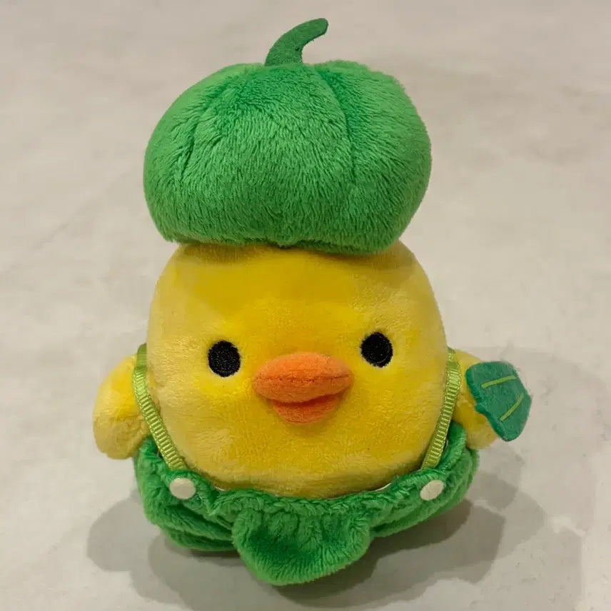 [BUNJANG] Kiiroitori Vegetable Mascot Plush - Lawson Collaboration (Bell Pepper) / 고전 키이로이토리 인형 야채 마스코트 로손 콜라보 피망