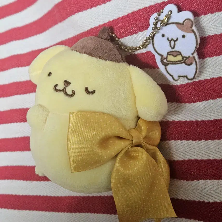 [BUNJANG] Pompompurin Plush with Yellow Ribbon / 노랑리본 폼폼푸린 인형