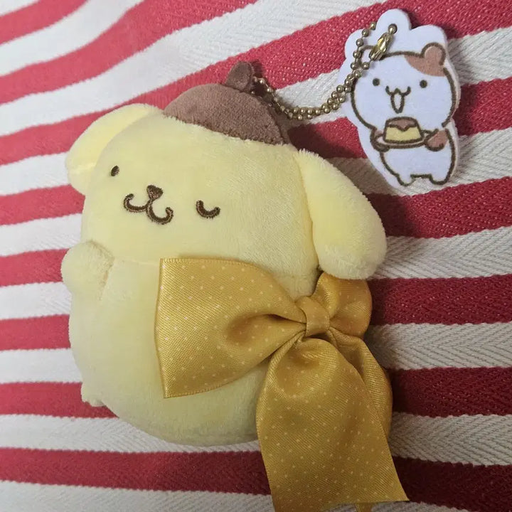 [BUNJANG] Pompompurin Plush with Yellow Ribbon / 노랑리본 폼폼푸린 인형
