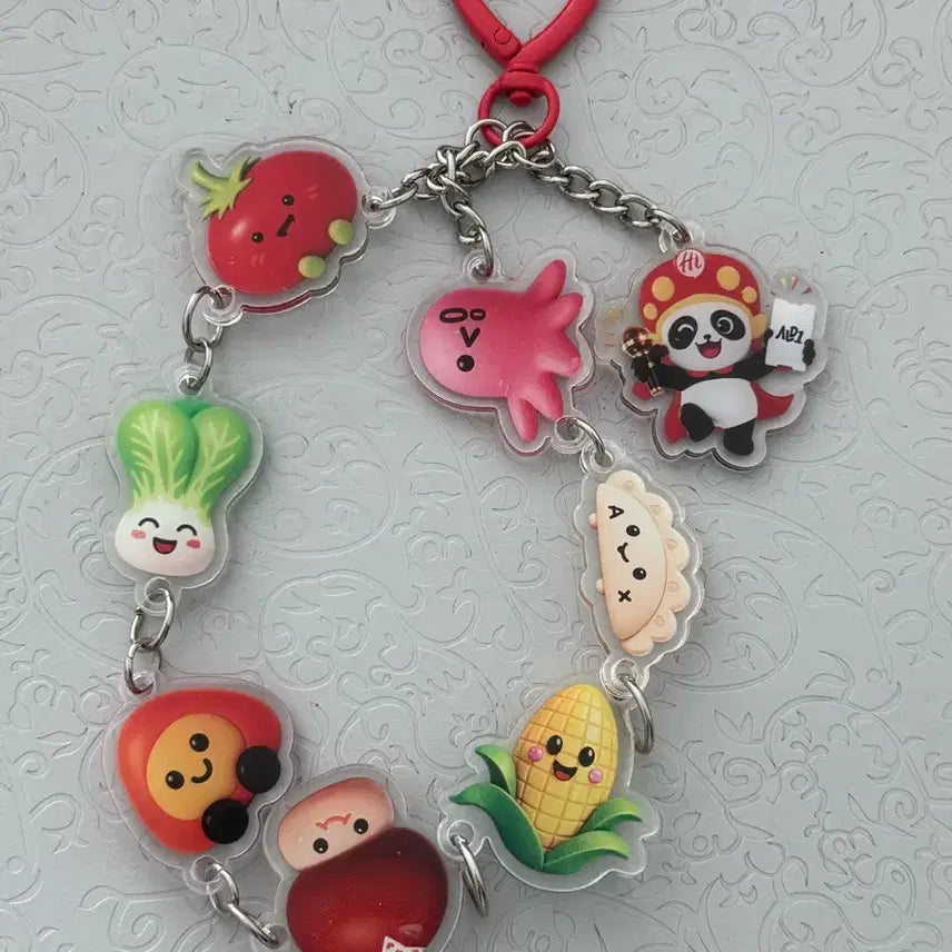 [BUNJANG] Alpaca Drive One Keychain / 하이디라오 알파드라이브원 키링