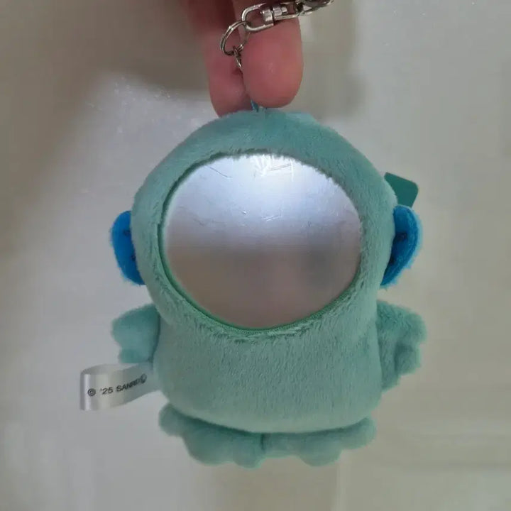 [BUNJANG] Hangyodon Flat Mirror Keyring / 한교동 납작 거울 키링