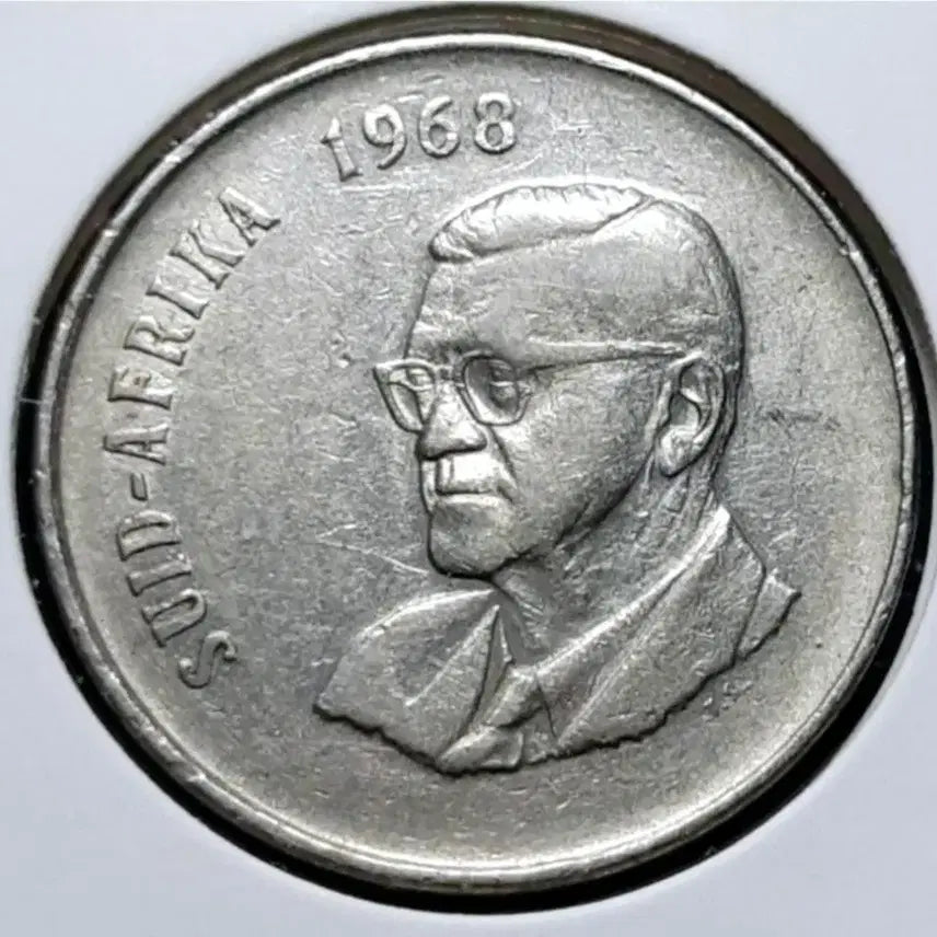 [BUNJANG] South Africa 1968 50 Cent Large Coin / 남아프리카 공화국 1968년 50센트 대형주화.외국주화 주화 화폐 동전