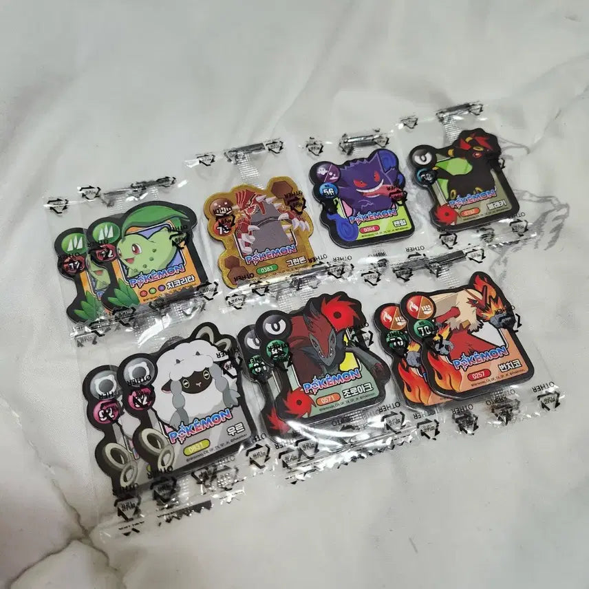 [BUNJANG] Pokemon Cookie Magnet Bundle Set (Sealed) / 포켓몬 쿠키 마그넷