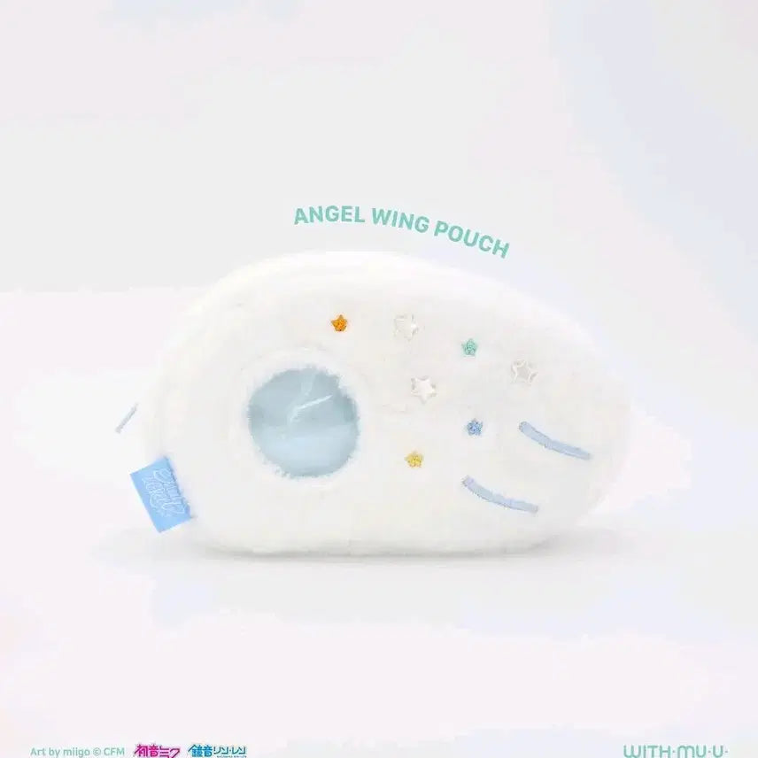 [BUNJANG] Hatune Miku Rinlen Angel Wing Pouch / 급처)밋앤그릿 위드뮤 팝업 하츠네미쿠 린렌 엔젤 윙 파우치