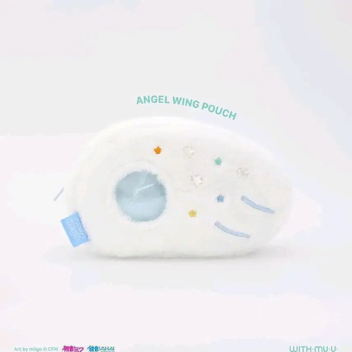 [BUNJANG] Hatune Miku Rinlen Angel Wing Pouch / 급처)밋앤그릿 위드뮤 팝업 하츠네미쿠 린렌 엔젤 윙 파우치