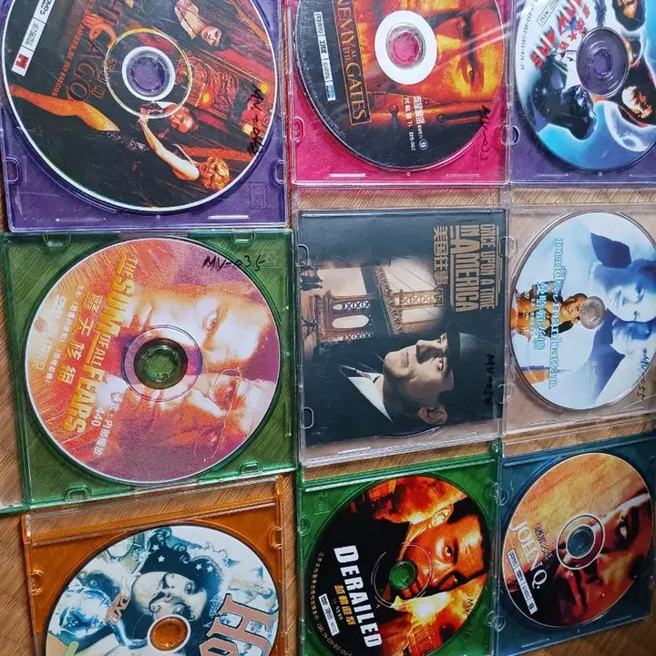 [BUNJANG] Various Directors 9-Disc Movie DVD Collection / 시카고/이네미 게이츠/원스 어폰 어 타임 인 아메리카/존 큐/더 썸 오브 올 피어스 총9장 영화