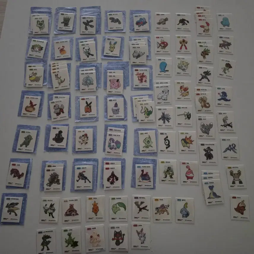 [BUNJANG] 30th Anniversary Edition Sticker Bundle / 시즌5 30주년 띠부씰 일괄판매