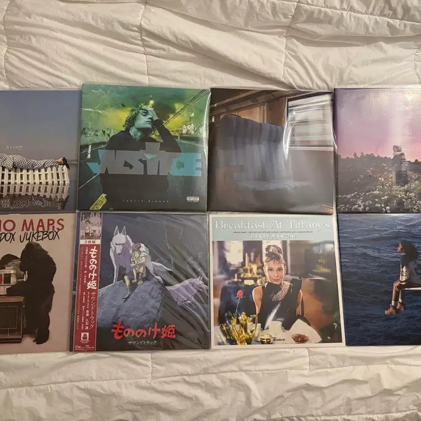 [BUNJANG] Various Artists Limited Edition Colored Vinyl LP Bundle / 기리보이 브루노마스 저스틴비버 지브리 티파니에서 아침을 SZA 한정 컬러 LP 바이닐