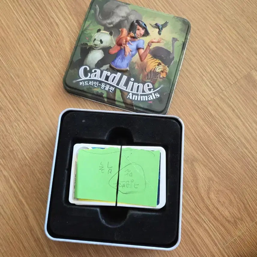 [BUNJANG] Cardline Animals Edition Board Game - 2 Cards Missing / 카드라인 동물편 카드2장 부족