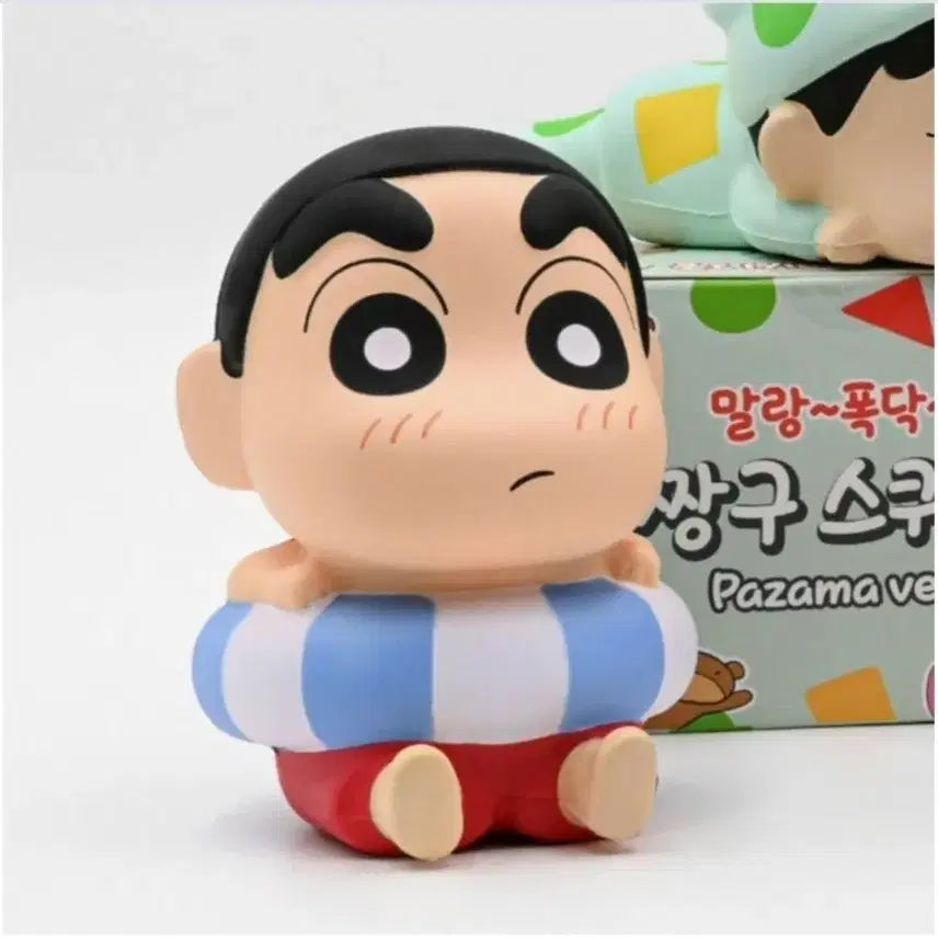 [BUNJANG] Crayon Shin-chan &amp; Scooby-Doo Squishy Figure / 짱구 스쿠비두 말랑푹신 피규어