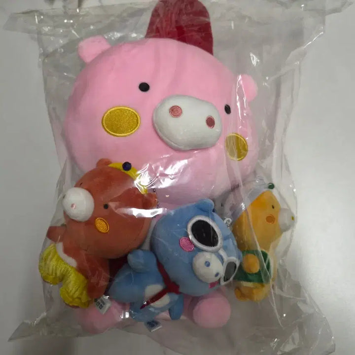 [BUNJANG] Shinhyup Eobuba Aladdin Pig Doll Keychain Set / 신협 어부바 알라딘  돼지인형 키링 세트 판매합니다.(새상품,텍o)
