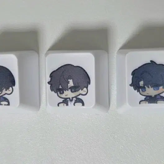 [BUNJANG] Goeul Goedam Office Hyunmu 1 Team Keycap Set (3 Types) / 괴출 괴담출근 현무1팀 키캡 3종 일괄 락