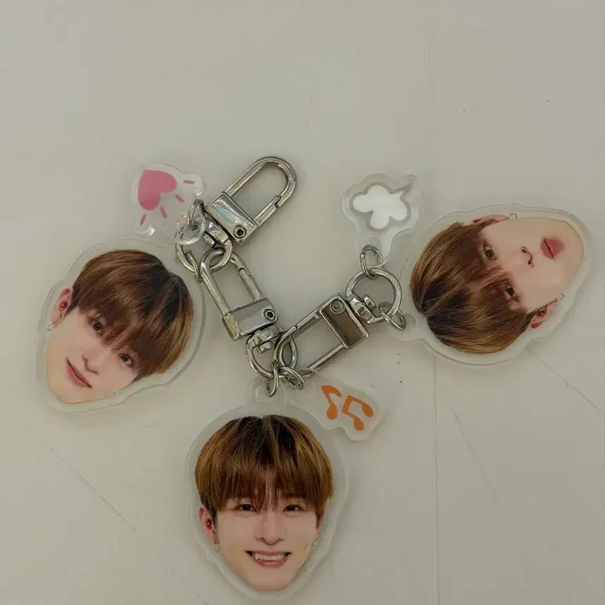 [BUNJANG] TREASURE Asahi Hinonaraki Face Keyring / 아사히 희노애락 얼굴 키링 판매