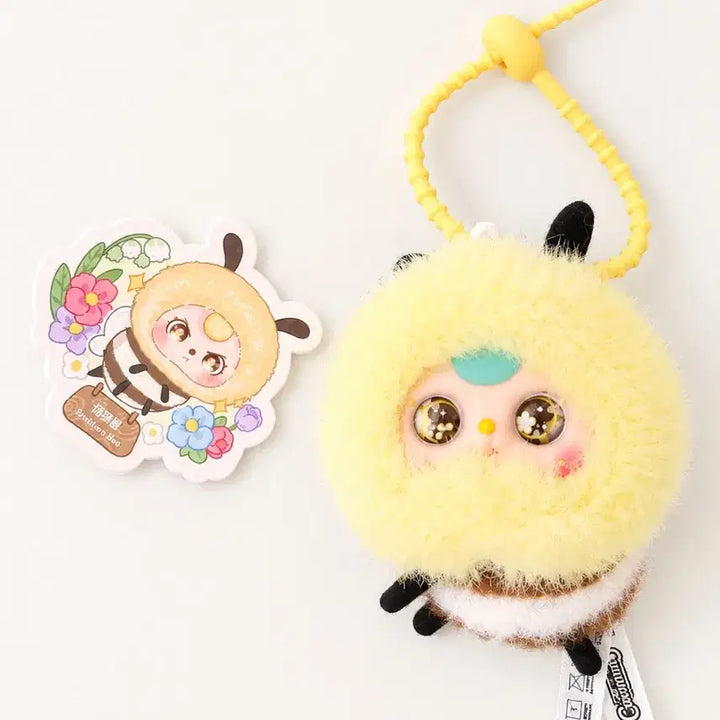 [BUNJANG] Baby Sree Honeybee Bath Honeybee Mini Doll Keychain / 베이비쓰리 꿀벌 베쓰 꿀벌 투눈 예쁜눈 미니 인형 키링