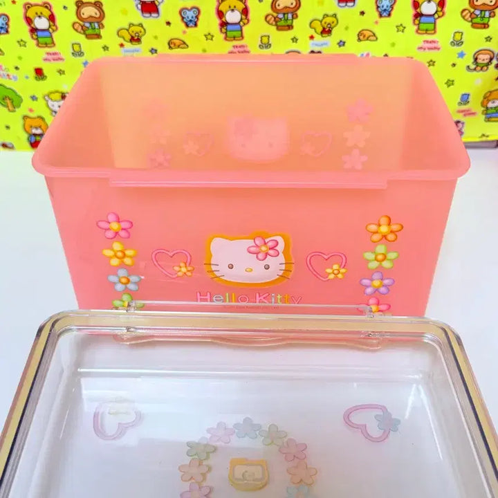 [BUNJANG] Vintage Kitty Accessory Storage Box / 고전키티소품수납함