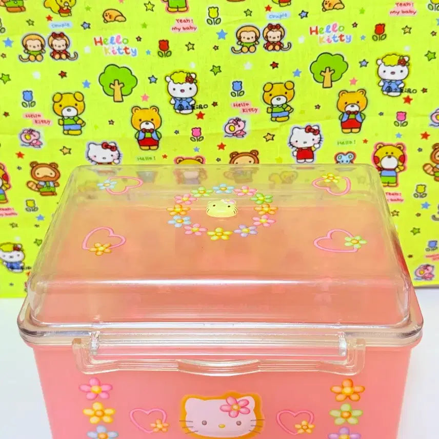 [BUNJANG] Vintage Kitty Accessory Storage Box / 고전키티소품수납함