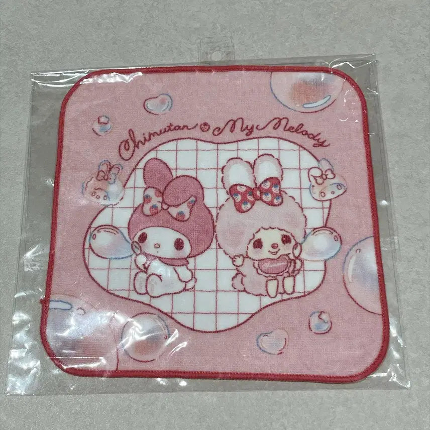 [BUNJANG] Sanrio My Melody &amp; Chimutan Mini Towel / 산리오 마이멜로디 몬치치 치무탄 미니 타올