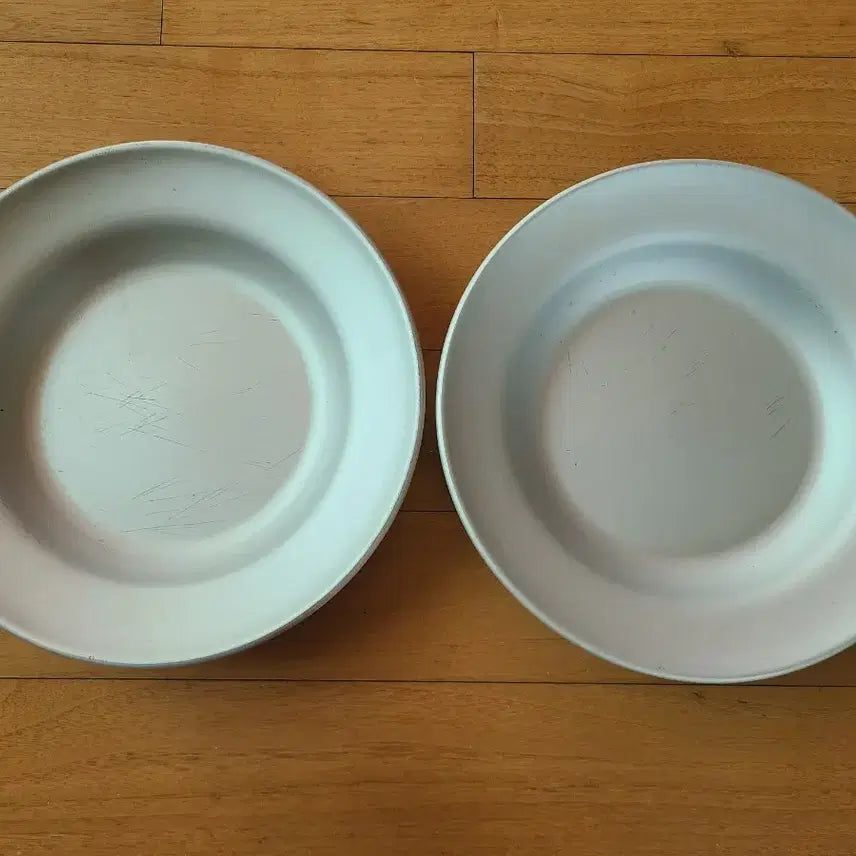 [BUNJANG] US Military Original Officer Field Mess Plate 1952 Bundle Set / 미군 오리지날 장교용 야전식기 접시 1951년 2개 일괄