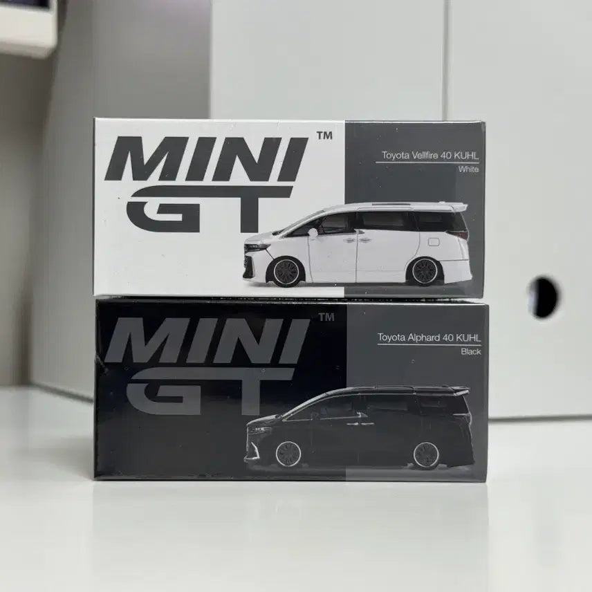 [BUNJANG] Mini GT Vellfire &amp; Alphard 1/64 Scale Bundle Set / [1/64] 미니지티 벨파이어, 알파드 일괄