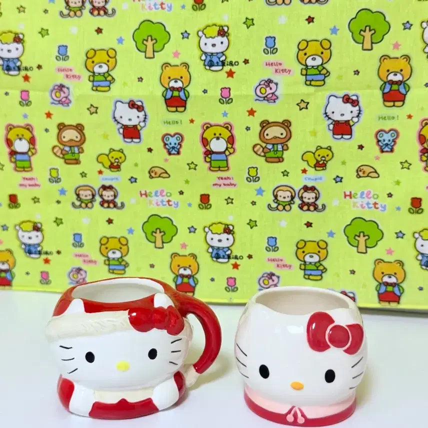 [BUNJANG] Classic Kitty Cup Set / 고전키티컵(세트)