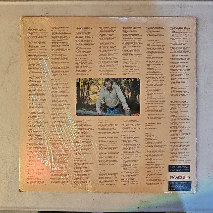 [BUNJANG] David Mallett 1978 Self-Titled Debut LP / 데이비드 말렛(David Mallett)이 1978년에 발표한 그의 역사적인 데뷔작이자 셀프 타이틀 정규 앨범 David Mallett의 오리지널 LP