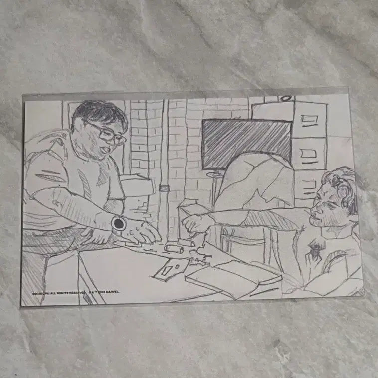[BUNJANG] Spider-Man MJ Postcard / 스파이더맨 mj 엽서 판매합니다.