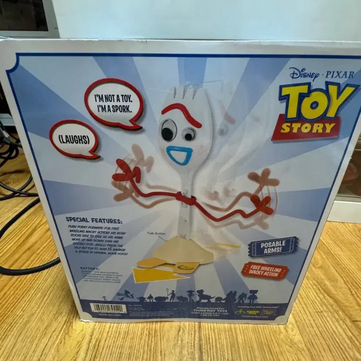 [BUNJANG] Thinkway Toy Story Talking Forky Figure / 토이스토리 씽크웨이 토킹 포키 피규어