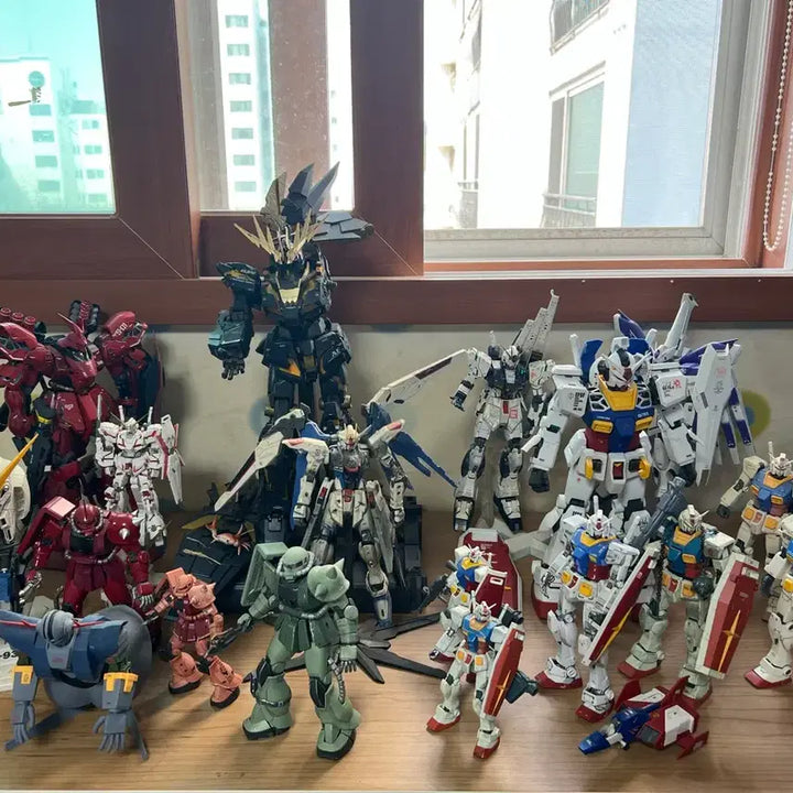[BUNJANG] My Museum Display Cabinet Gundam Bundle Set / 마이뮤지엄 장식장 건담 일괄