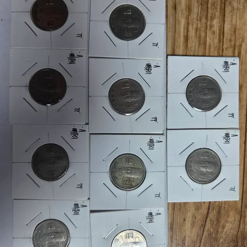 [BUNJANG] 1977 100th Anniversary Rare Coin Collection / 특년도 1977년 100주 삐뚤이 60개
