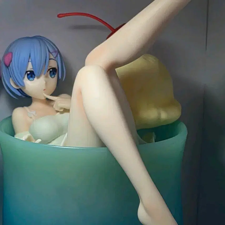 [BUNJANG] Rem Cream Soda 1/7 Scale Figure (Re:Zero) by El-Coco / 개봉) 리제로 렘 크림소다 피규어 엘코코 1/7 스케일 Re:제로