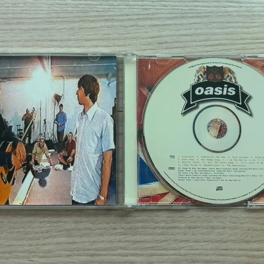 [BUNJANG] Oasis The Masterplan UK First Press CD Compilation Album / 오아시스 OASIS The Masterplan 더 마스터플랜 싱글 컴필레이션 영국 초판 CD 음반